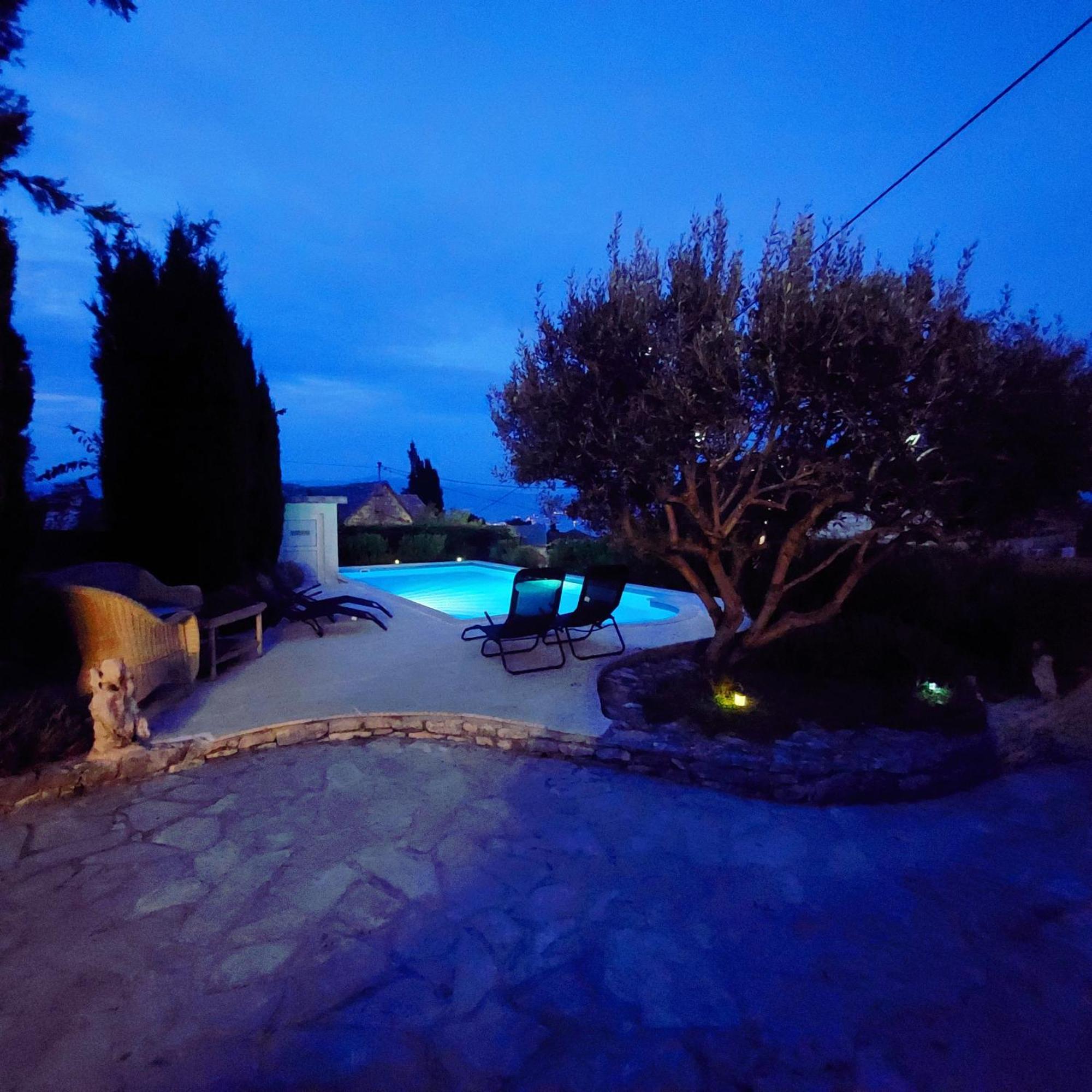 Charming Villa Nika With The Pool San Pietro di Brazza Esterno foto